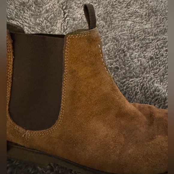 CLARKS Men\'s Brown Suede Chelsea Boots main image 14